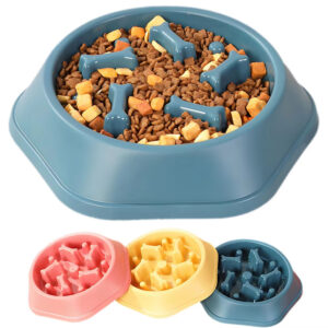 Plastic Pets Bowls Feeder